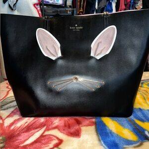 Kate spade large bunny tote bag (read description)
